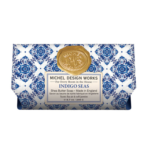 Indigo Seas Large Bath Soap Bar