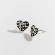 Load image into Gallery viewer, Antique Heart Ear Sense Stud Earrings
