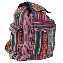 Load image into Gallery viewer, Stonewash Striped Backpack