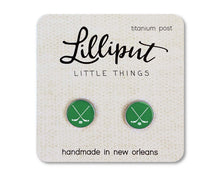 Load image into Gallery viewer, Ice Hockey Earrings - Custom Colors Available!