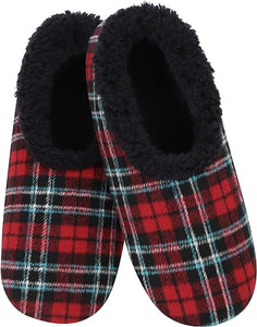 Snoozies Mens Flannel Plaid