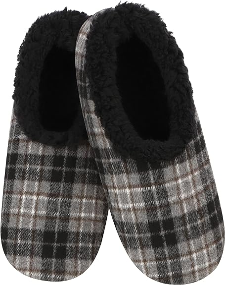 Snoozies Mens Flannel Plaid