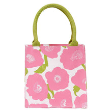 Load image into Gallery viewer, POPPY PINK Itsy Bitsy Reusable Gift Bag Tote