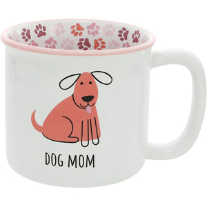 DOG MOM 18 OZ MUG