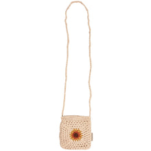 Load image into Gallery viewer, Crochet Sunflower Crossbody Bag