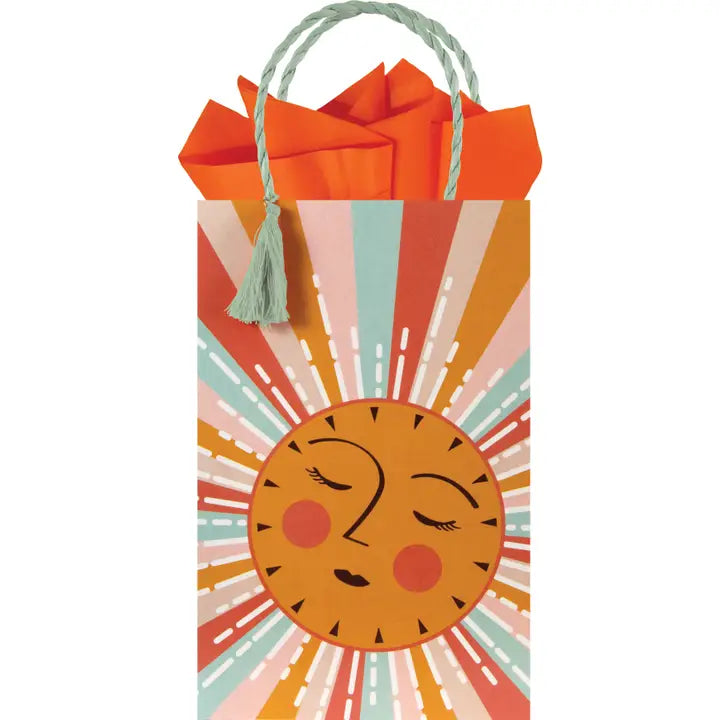 The Gift Wrap Company BirthdaySolar Flair Minikin Tote Small Gift Bag