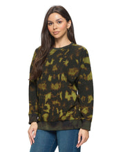Load image into Gallery viewer, Pullover Boho Tie Dye Casual Loose Fit - Green/Brown