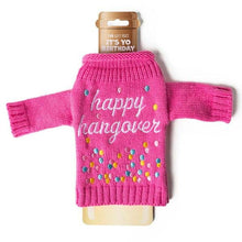 Load image into Gallery viewer, TLF It's Yo Birthday Wine &amp; Bottle Sweater