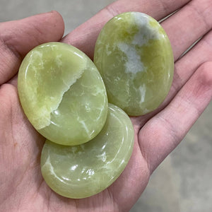 Oval Gemstone Worry Stones – Pocket Crystals