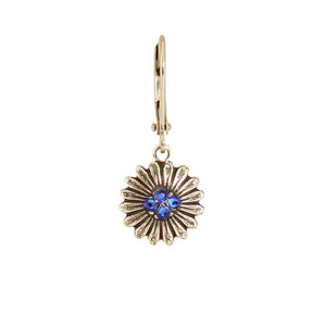 Crystal Sunflower Earring