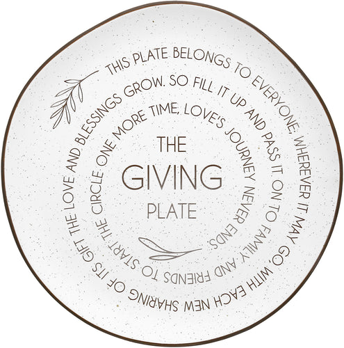 The Giving Plate - 10.5