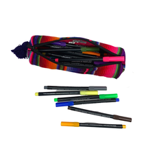Load image into Gallery viewer, Hacienda Multicolor Sarape Pencil Case - Guatemala