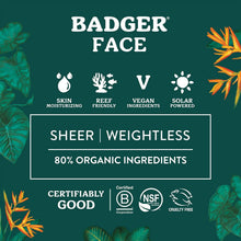 Load image into Gallery viewer, Face Mineral Sunscreen - SPF 30
