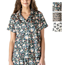 Load image into Gallery viewer, Hello Mello Bow So Lovely Satin Pajama Top