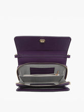 Load image into Gallery viewer, Lauryn Flapover Crossbody w/ Chain Strap