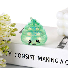 Load image into Gallery viewer, Sugar Squishy Glitter smiley Poop Squeeze Toy squishy fidget toy