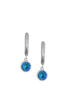 Load image into Gallery viewer, Aurora - Lunar Hoop Earrings  (5mm Circle)