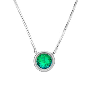 Aurora - Halo Crystal Necklace (9mm)