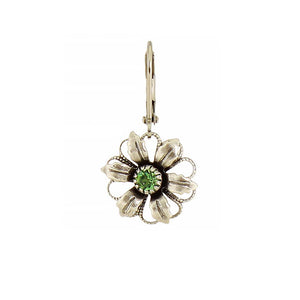 Layered Crystal Flower Earring