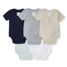 Load image into Gallery viewer, Solid Organic Cotton Short Sleeve Baby Bodysuit