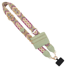 Load image into Gallery viewer, Clip &amp; Go Crossbody Strap w/Zippered Pouch
