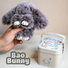 Load image into Gallery viewer, Bao Bunny™ Furry Kawaii Plush Keychain Mystery Tin