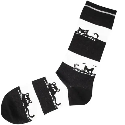 Black Cat Socks
