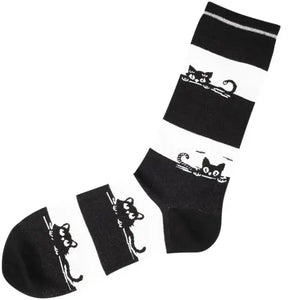 Black Cat Socks