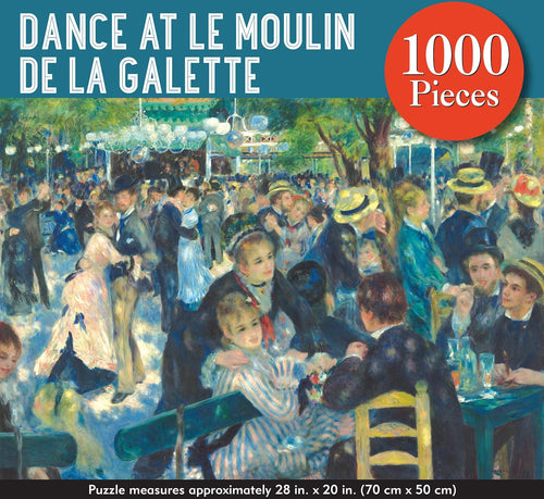 Dance at Le Moulin de la Galette 1000 Piece Jigsaw Puzzle