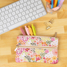 Load image into Gallery viewer, Floral Pencil Pouch