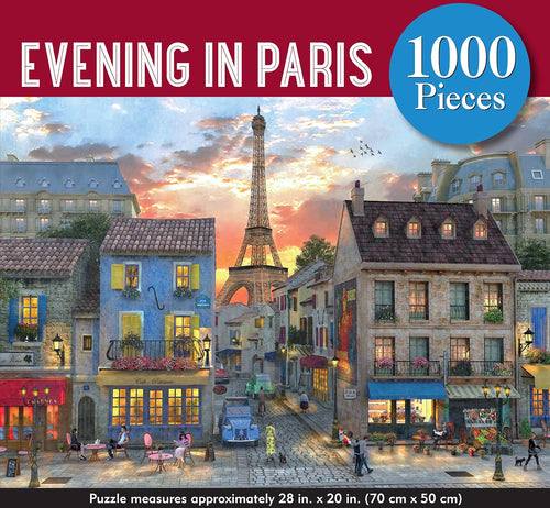 Evening in Paris 1000 Piece Jigsaw Puzzle