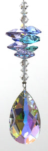 Northern Lights Octagon Strand Suncatcher with Almond Drop