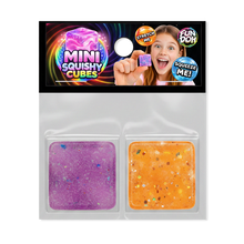 Load image into Gallery viewer, Fun Doh MINI Squishy Cube 2 Pack VIRAL Variety