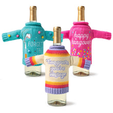 Load image into Gallery viewer, TLF It's Yo Birthday Wine &amp; Bottle Sweater