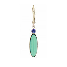 Load image into Gallery viewer, Stacked Glass Oval Earring