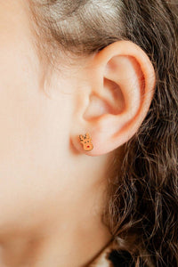 Screwback Stud Earrings - Rudolph