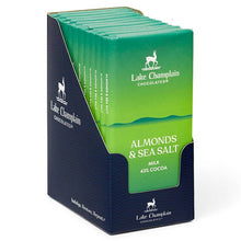 Load image into Gallery viewer, Milk Chocolate, Almond &amp; Sea Salt Signature Bar FT &amp; Organic