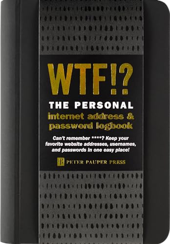 WTF? The Personal Internet Address & Password Organizer