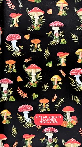 2025-26 Mushrooms 2-Year Pocket Planner