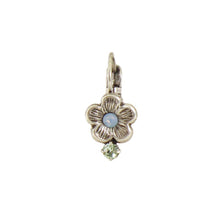 Load image into Gallery viewer, Crystal Flower Earring