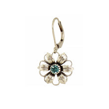 Load image into Gallery viewer, Layered Crystal Flower Earring