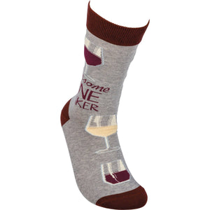 Awesome Wine Drinker Socks