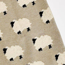 Load image into Gallery viewer, Furry Sheep - Organic Cotton Jacquard Knit Baby Blanket