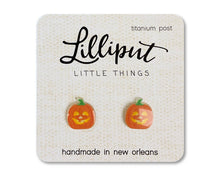 Load image into Gallery viewer, Jack O' Lantern Earrings // Halloween Earrings