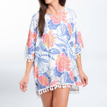 Load image into Gallery viewer, Elsie One Size Fringe Beach Swimsuit Cover Up
