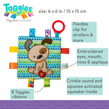Load image into Gallery viewer, Taggie Crinkle Me Brother Pup