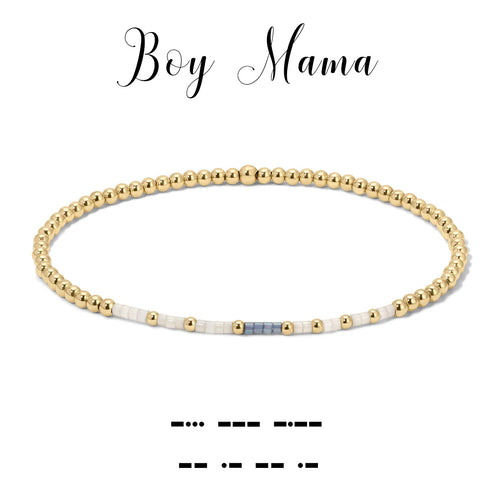 14K Gold-Filled Bracelets Boy Mama