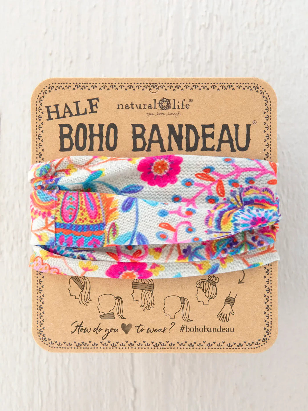 Half Boho Bandeau® Headband