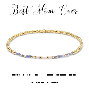14K Gold-Filled Bracelets Best Mom Ever