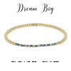 14K Gold-Filled Bracelets Dream Big